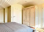 Schlafzimmer im DG mit Kleiderschrank - Haus 37a - Top-Hundeurlaub