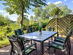 Terrasse mit Gartenmöbeln - Haus 37a - Top-Hundeurlaub