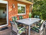 Blick zur Terrasse - Haus 37a - Top-Hundeurlaub