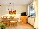 TV im Wohnzimmer - Haus 26b - Top-Hundeurlaub