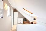 1. Schlafzimmer im Obergeschoss - Wohnung 04-6 - Top-Hundeurlaub