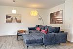 Sofaecke im Wohnzimmer - Reethaus 03a - Top-Hundeurlaub