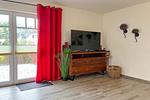 TV im Wohnzimmer - Reethaus 03a - Top-Hundeurlaub