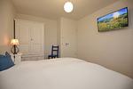 TV im 2. Schlafzimmer - Reethaus 03a - Top-Hundeurlaub