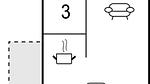 floor-plan - Ferienhaus für 6 Personen (84 m²) in Rømø - Top-Hundeurlaub