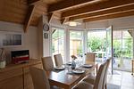 Wohnzimmer - Ferienhaus  Westertill 15 - Top-Hundeurlaub