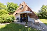 Gartenblick - Ferienhaus Kniepsand 07 - Top-Hundeurlaub