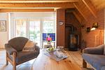 Wohnzimmer - Ferienhaus  Medemsand 04 - Top-Hundeurlaub