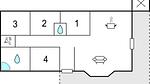 floor-plan - Ferienhaus für 8 Personen (98 m²) in Gråsten - Top-Hundeurlaub