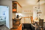 Küche / Küchenzeile - Ferienwohnung Poseidon Residenz Störtebecker - Top-Hundeurlaub