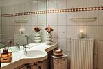 Badezimmer - Ferienwohnung Poseidon Residenz Störtebecker - Top-Hundeurlaub