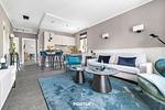 Wohnzimmer - Ferienwohnung TheViewB06 Strandperle Dagebüll - Top-Hundeurlaub