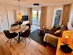 Wohnzimmer - Ferienwohnung TheViewB06 Strandperle Dagebüll - Top-Hundeurlaub