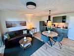 Wohnzimmer - Ferienwohnung TheViewB06 Strandperle Dagebüll - Top-Hundeurlaub