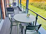 Balkon - Ferienwohnung TheViewB06 Strandperle Dagebüll - Top-Hundeurlaub