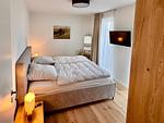 Schlafzimmer - Ferienwohnung TheViewB06 Strandperle Dagebüll - Top-Hundeurlaub