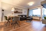 Wohnzimmer - Nordseeglück Westerdeichstrich - Top-Hundeurlaub