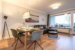 Wohnzimmer - Nordseeglück Westerdeichstrich - Top-Hundeurlaub