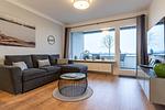 Wohnzimmer - Nordseeglück Westerdeichstrich - Top-Hundeurlaub