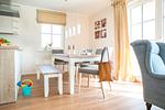 Wohnzimmer - Ferienhaus Haubenlerche 59 - Top-Hundeurlaub