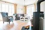 Wohnzimmer - Ferienhaus Haubenlerche 59 - Top-Hundeurlaub