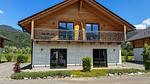 Außenseite Ferienhaus [Sommer] - Ferienhaus für 7 Personen (87 m²) - Top-Hundeurlaub