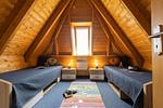 Schlafzimmer - Ferienhaus "Seestern" Mellumplate 30 - Top-Hundeurlaub