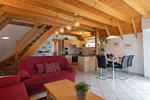 Wohnzimmer - Ferienhaus  Ostertill 11 - Top-Hundeurlaub