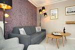 Wohnzimmer - Residenz Waldkrone Fewo 116 - PIERRE - Top-Hundeurlaub