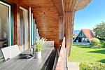 Balkon mit Aussicht - Wohnung 03 - Top-Hundeurlaub