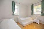 2. Schlafzimmer mit Einzelbetten und Ausziehbett - Wohnung 03 - Top-Hundeurlaub