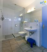 Badezimmer - Ferienwohnung Glahr - Top-Hundeurlaub