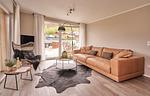 Wohnzimmer - Ferienwohnung Mila OG - Top-Hundeurlaub