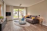 Wohnzimmer - Ferienwohnung Mila EG - Top-Hundeurlaub