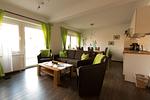 Wohnzimmer - Ferienwohnung Dat Ferienhus Norddeich Whg. 8 - Top-Hundeurlaub