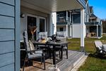 Terrasse - Ferienwohnung Nordseeresort 43a Beach Break Büsum - Top-Hundeurlaub