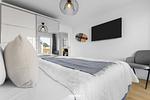 Schlafzimmer - Ferienwohnung Nordseeresort 43a Beach Break Büsum - Top-Hundeurlaub