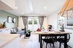 Wohnzimmer - Ferienhaus "Quartier 104" mit eingezäuntem Grundstück - Top-Hundeurlaub