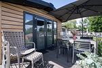 Terrasse - Ferienhaus "Quartier 104" mit eingezäuntem Grundstück - Top-Hundeurlaub
