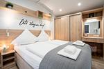 Schlafzimmer - Ferienhaus "Quartier 104" mit eingezäuntem Grundstück - Top-Hundeurlaub