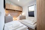 Schlafzimmer - Ferienhaus "Quartier 104" mit eingezäuntem Grundstück - Top-Hundeurlaub