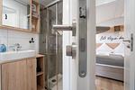Badezimmer - Ferienhaus "Quartier 104" mit eingezäuntem Grundstück - Top-Hundeurlaub
