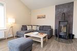 Wohnzimmer - Ferienhaus  Mellumplate 22 - Top-Hundeurlaub