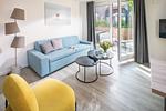Wohnzimmer - Meersuiten No2 - Top-Hundeurlaub