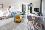Wohnzimmer - Meersuiten No2 - Top-Hundeurlaub