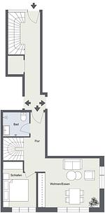 Grundriss - Meersuiten No2 - Top-Hundeurlaub