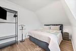 Schlafzimmer - Ferienwohnung Meeresrauschen Hörnum auf Sylt - Top-Hundeurlaub