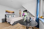Schlafzimmer - Ferienwohnung Dünensonne Hörnum auf Sylt - Top-Hundeurlaub