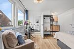 Wohnzimmer - Ferienwohnung Dünensonne Hörnum auf Sylt - Top-Hundeurlaub