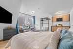 Schlafzimmer - Ferienwohnung Dünensonne Hörnum auf Sylt - Top-Hundeurlaub